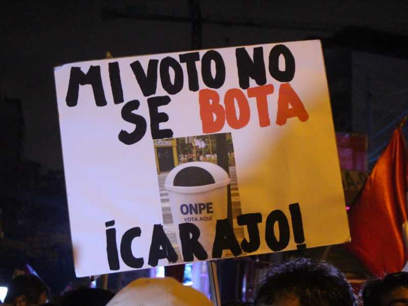 Sobre fraudes, marchas y discriminaciones